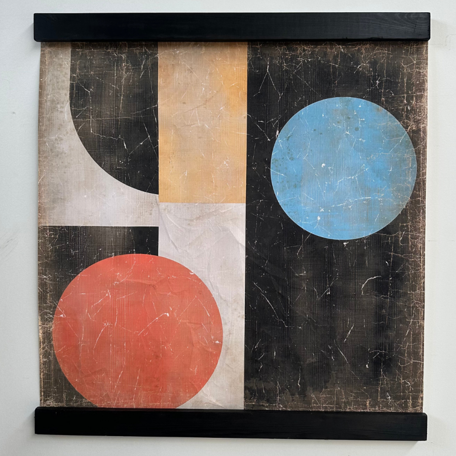 PASTEL SUNRISE - D (60x60cm)